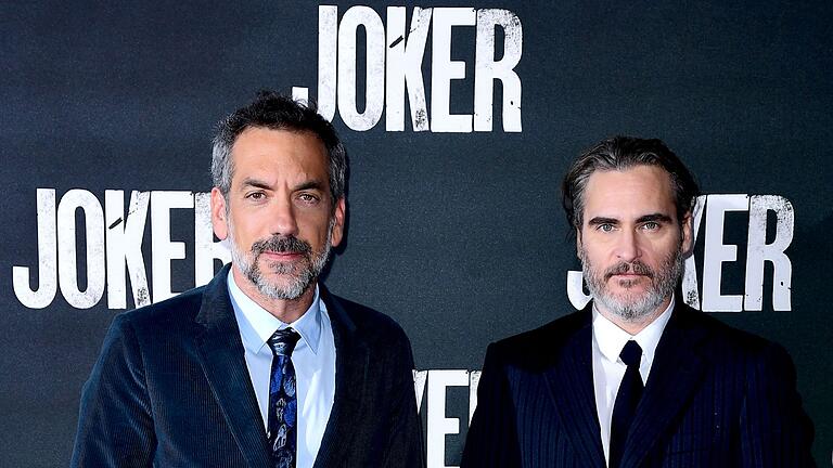 Regisseur Todd Phillips und Schauspieler Joaquin Phoenix       -  Regisseur Todd Phillips setzt auf Joaquin Phoenix in &bdquo;Joker: Folie à Deux&rdquo;