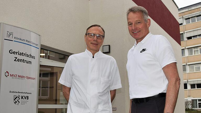 Im neuen MVZ 'Gesundheit Main-Spessart' sind aktuell der Facharzt für Orthopädie Dr. Ralf Luge (rechts) und der Facharzt für Chirurgie Karl-Friedrich Heck angestellt. Weitere Fachbereiche sollen noch hinzukommen. Im neuen MVZ 'Gesundheit Main-Spessart' sind aktuell der Facharzt für Orthopädie Dr. Ralf Luge (rechts) und der Facharzt für Chirurgie Karl-Friedrich Heck angestellt. Weitere Fachbereiche sollen noch hinzukommen.