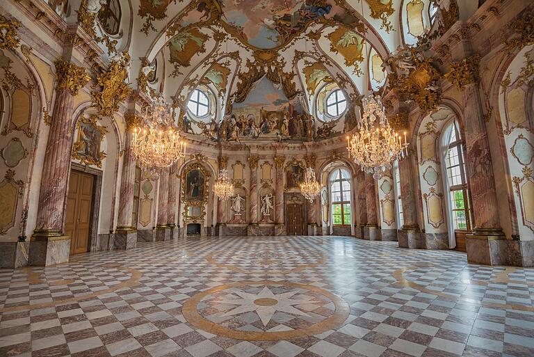 Der Kaisersaal der Würzburger Residenz: Das Schloss wurde vor über 40 Jahren die erste Unesco-Welterbestätte in Bayern. Der Kaisersaal der Würzburger Residenz: Das Schloss wurde vor über 40 Jahren die erste Unesco-Welterbestätte in Bayern.