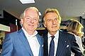 Lob: Ferrari-Chef Luca di Montezemolo (rechts) schätzt Thomas Mensings Arbeit.