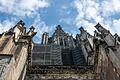 Bauhütte Ulmer Münster.jpeg       -  Der größte Kirchturm der Welt überagt die meisten seiner Art bei weitem. Standort dieses Gebäudes ist dabei eine Stadt im südwesten Deutschlands.