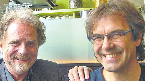 Zwei Aktivposten im Midlife-Club: Jörg Töppner (links) und Werner Schmitt. Zwei Aktivposten im Midlife-Club: Jörg Töppner (links) und Werner Schmitt.