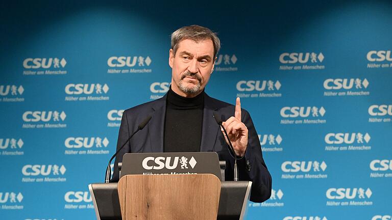 Markus Söder       -  Markus Söder zur Gebühren-Beschwerde von ARD und ZDF: &bdquo;Den Rundfunkanstalten würde mehr Zurückhaltung in eigener Sache guttun.&rdquo;