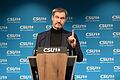 Markus Söder       -  Markus Söder zur Gebühren-Beschwerde von ARD und ZDF: &bdquo;Den Rundfunkanstalten würde mehr Zurückhaltung in eigener Sache guttun.&rdquo;