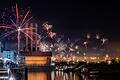 In der Silvesternacht 2022/2023 durfte in Würzburg das erste Mal nach zwei Jahren Pandemie wieder ohne Einschränkungen gefeiert und Feuerwerk gezündet werden.