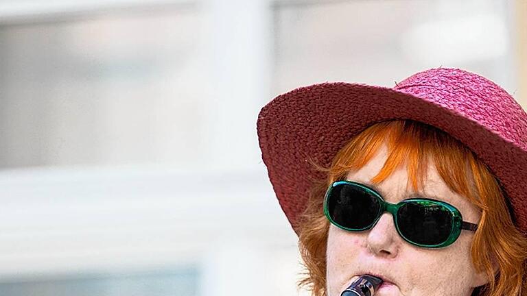 Strahlender Sonnenschein sorgte auch für gute Stimmung bei den Musikern.