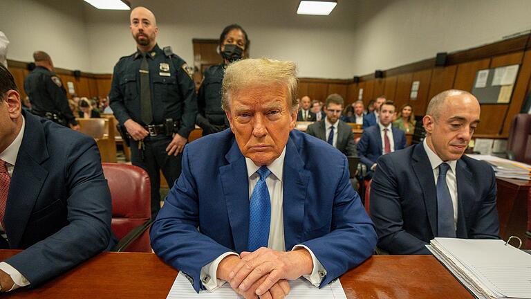 Strafprozess gegen Trump       -  Trump will verhindern, dass es vor seiner Amtseinführung zur Strafmaßverkündung im Schweigegeld-Prozess kommt. (Archivbild)