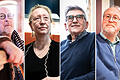 Von Links: Herbert Becker, Antje Yael Deusel, Bernd Brünner, Thomas Schindler.