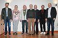 Unser Bild zeigt (von links) Kreisgeschäftsführer Steve Metz, stellv. Vorsitzende Gabriele Markard, Peter Wehner, Siegmund Schlereth, Michael Schlereth, Vorsitzender Christian Halbig und Bürgermeister Daniel Wehner.       -  Unser Bild zeigt (von links) Kreisgeschäftsführer Steve Metz, stellv. Vorsitzende Gabriele Markard, Peter Wehner, Siegmund Schlereth, Michael Schlereth, Vorsitzender Christian Halbig und Bürgermeister Daniel Wehner.