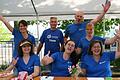 So engagiert bei der Arbeit sind die Lebenshilfe-Mitarbeiter, wie hier beim Jubiläumsfest zum 60-jährigen Bestehen im Sommer 2023.