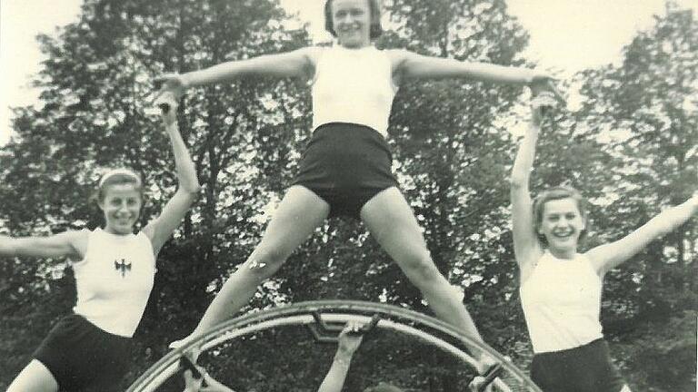 Das Rhönradturnen hatte früher einen hohen Stellenwert.