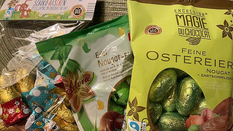 Die ersten Ostersachen stehen in den Supermärkten. Die ersten Ostersachen stehen in den Supermärkten.