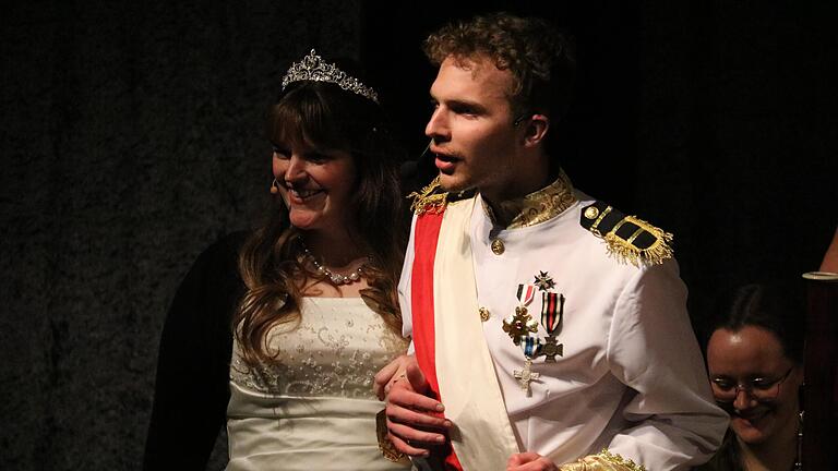 Sissi und Franz auf ihrer Hochzeitsreise.