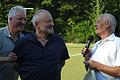 Michael Zwirlein und Wolfgang Albert wurden für 25 Jahre Mitgliedschaft von Vorsitzendem Wolfgang Speyer geehrt.       -  Michael Zwirlein (50 Jahre) und Wolfgang Albert (25 Jahre) wurden für langjährige 
 Mitgliedschaft von Vorsitzendem Wolfgang Speyer geehrt.
