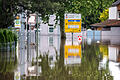 Hochwasser in Bayern - Günzburg.jpeg       -  Hochwasser in Bayern - Günzburg dpatopbilder - 02.06.2024, Bayern, Günzburg: Die Hauptstraße nahe der Donaubrücke ist überflutet. Foto: Matthias Balk/dpa +++ dpa-Bildfunk +++