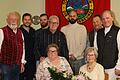 Im bild: 1. Vorstand Hans Fischer, Sebastian Krebs, Simon Krebs, Maximilian Krebs, 2. Vorstand Fritz Träber, Dirk Denzer und Vorne Ronny u. Edelgard Bauer, Marie-Theres Weber.