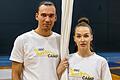 Maria und Aleksey Kucherenko sind neu im Trainertam der DDC in Schweinfurt. Sie unterrichten Akrobatik und Luftakrobatik.&nbsp;