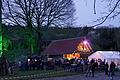 Das Osterfeuer in Langenprozelten.