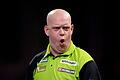 Darts-WM in London       -  Steht souverän im Viertelfinale: Der dreimalige Weltmeister van Gerwen.