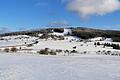 Eine geschlossene Schneedecke zeigte sich am Heiligen Berg der Franken.