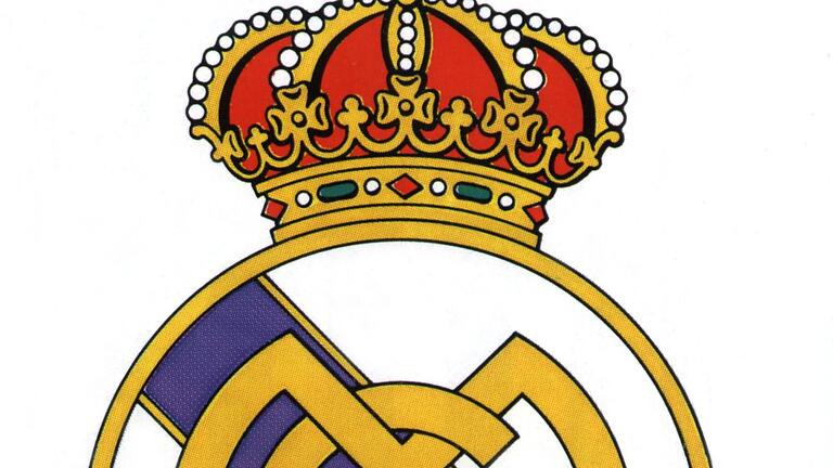 Das Vereins-Logo von Real Madrid - Dorado stammte aus der Jugend der Königlichen. (Foto Archiv) Das Vereins-Logo von Real Madrid - Dorado stammte aus der Jugend der Königlichen. (Foto Archiv)