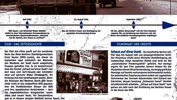 Plakativ und informativ: Die Ausstellung &bdquo;Freiheit und Zensur&ldquo; in der Schranne informiert an Hand von 22 Tafeln über die Einflussnahme der DDR-Politik auf Film, Kultur und Gesellschaft