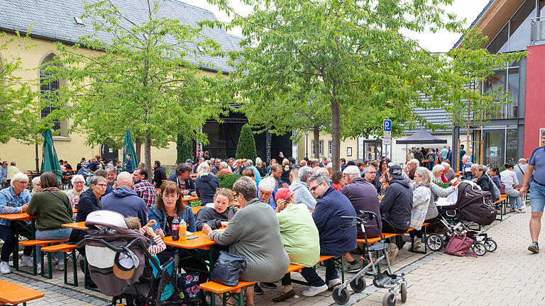 Am Wochenende fand das Dorffest in Rottendorf statt. Am Sonntag (10. Juli 2022) gab es einen kleine Streichelzoo, einen Melkwettberwerb und reichlich zum Essen und Trinken.