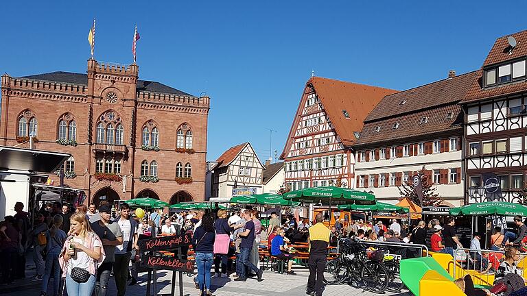 Vier Tage lang findet die Martini-Messe in Tauberbischofsheim statt. Beginn ist Freitag (Archiv-Foto).