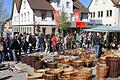 Korbwaren und vieles mehr wurden auf dem Sander Wein- und Korbmarkt angeboten.