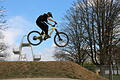 Bikepark Hammelburg       -  Der neue Bikepark südlich des Freibades in Hammelburg kommt bei der Jugend gut an.