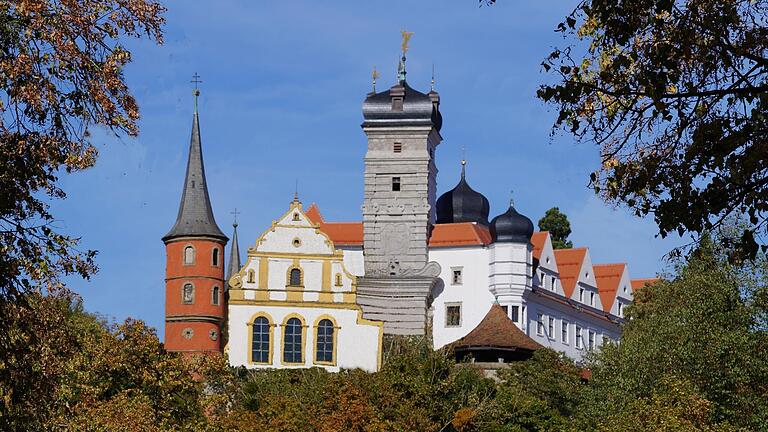 Blick auf die Realschule Schloss Schwarzenberg in Scheinfeld.