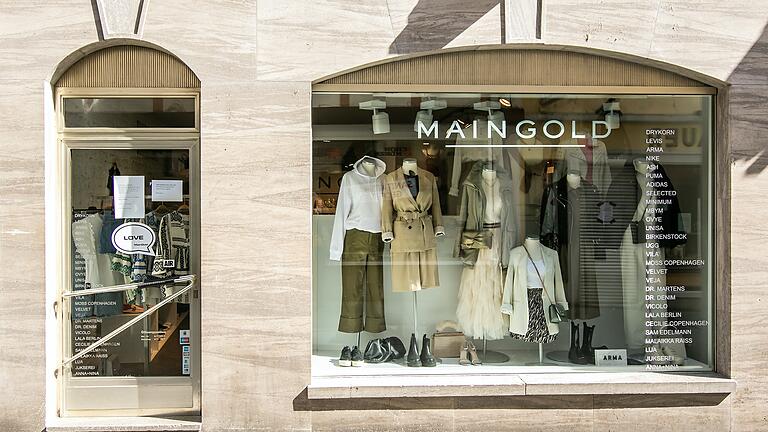 Den Modeladen Maingold in der Schusterstraße Würzburg träfen mögliche Personalausfälle härter als die großen Modeketten-Konkurrenten. Den Modeladen Maingold in der Schusterstraße Würzburg träfen mögliche Personalausfälle härter als die großen Modeketten-Konkurrenten. 