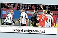 Wurden die Spieler der deutschen Nationalmannschaft durch die 2:3-Niederlage gegen Österreich wirklich gedemütigt? Das behauptet die Überschrift aus der Zeitung vom 22. November 2023.