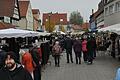 Die Hauptstraße war voller Besucherinnen und Besucher.