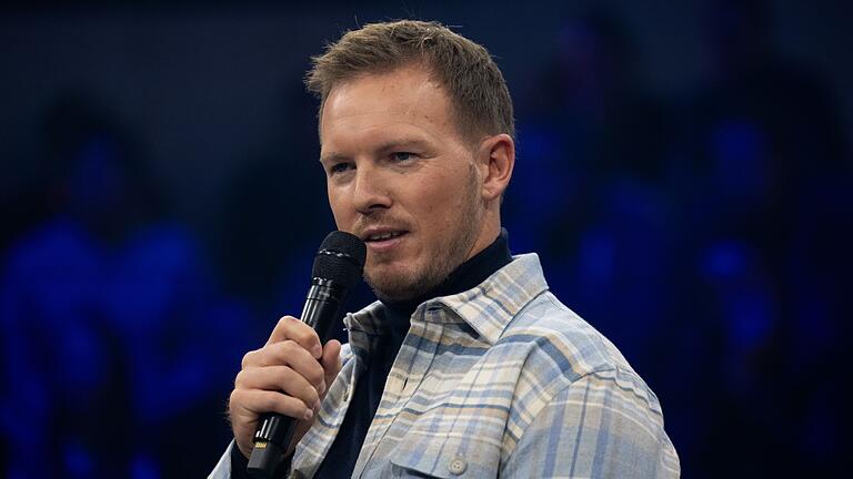 ISPO München       -  Bundestrainer Julian Nagelsmann blickt bei einer Veranstaltung in München auch auf seine Zeit beim FC Bayern zurück.