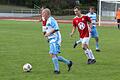 Der begnadete Linksfuß Christian Laus (links) zeigte beim Abschiedsspiel noch einmal sein ganzes Können. Da staunt auch Christian Heilmann. Foto: Jakob Fischer       -  Der begnadete Linksfuß Christian Laus (links) zeigte beim Abschiedsspiel noch einmal sein ganzes Können. Da staunt auch Christian Heilmann. Foto: Jakob Fischer