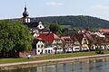 Seit 70 Jahren Stadt: Marktheidenfeld, hier der Mainkai.