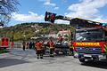 Am Dienstagmittag rückte die Feuerwehr Würzburg zu einer Rettungsaktion am Mainkai in Würzburg aus. Auch das Rettungsboot der Wasserwacht kam zum Einsatz.