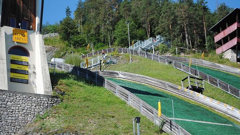 Trainingslehrgang Villach der Rhöner Skispringer. Trainingslehrgang Villach der Rhöner Skispringer.