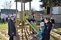 Der Spielplatz in Rudolzhofen ist modernisiert und erweitert. Sobald der Rasen dicht gewachsen ist, können die Kinder richtig loslegen.