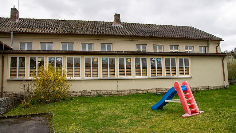 Die private Kinderbetreuung in Eußenheim-Bühler ist in der alten Schule untergebracht.