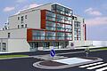 Das geplante Wohnstift der Rummelsberger Diakonie wird den Namen des Karlstadter Reformators Andreas Bodenstein tragen. Zu sehen ist hier die Ostansicht des Gebäudes, das bis 2019 an der an der Eußenheimerstraße/ Ecke Bodelschwingh-Straße in Karlstadt entsteht.