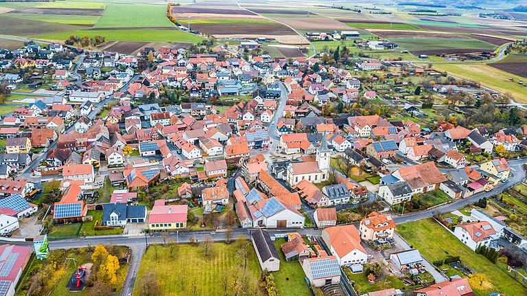 Auch der Kernort Aidhausen hängt von der Wasserversorgung Rottenstein ab.&nbsp;