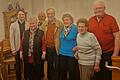 Kreisgeschäftsführer Peter Fersch, die Geehrten&nbsp; Margarete Klein (25 Jahre), Rudolph Gutjahr (25 Jahre), 2. Bgm. Dieter Zeller, Maria Scheffler (50 Jahre), Elfriede Swetlik (25 Jahre) und Vorsitzender&nbsp; Gerhard Brunner.