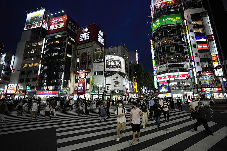 In Tokio ist die Zahl der Corona-Neuinfektionen zuletzt stark gestiegen.