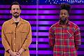 Der ehemalige Bad Neustädter Handballer Gary Hines suchte in der RTL-Show 'Take me out XXL' nach einem Date. Mit im Bild ist Moderator Jan Köppen.