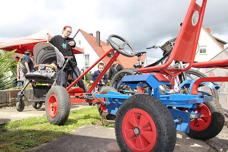 Second Hand für Kind und Kegel: Bei den Garten- und Hofflohmärkten in Gerolzhofen gab es jede Menge Schnäppchen zu ergattern.