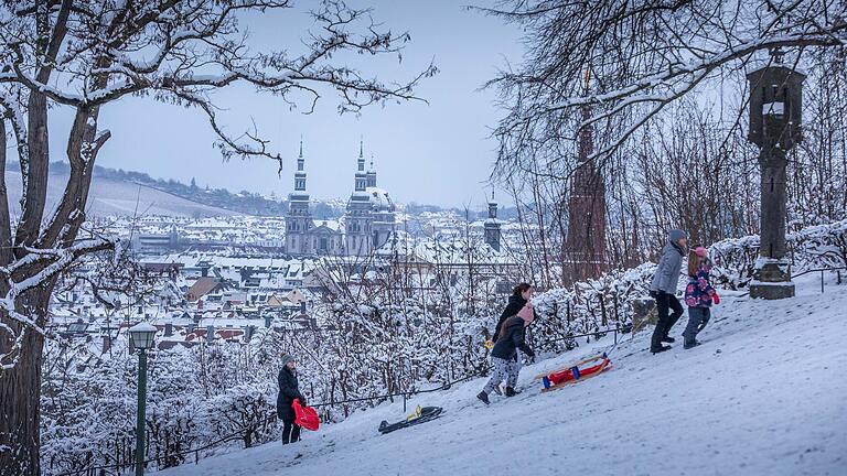 Wie groß ist wohl die Chance, dass Würzburg am Heiligabend unter einer weißen Schneedecke erwacht?