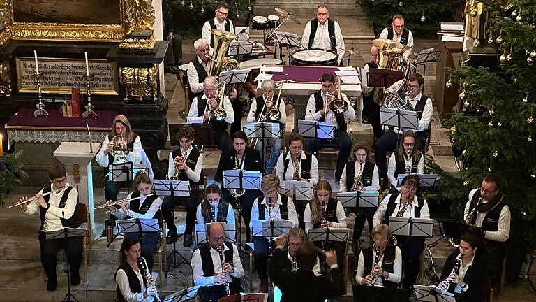 Das Symphonische Orchester beim Konzert.