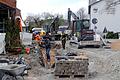 Zwischen Grabenstraße und Cancaleplatz wurden die Glasfaserleitungen verlegt. Einzelne Teile der Stadt sollen aber vorläufig ohne schnelles Internet bleiben.